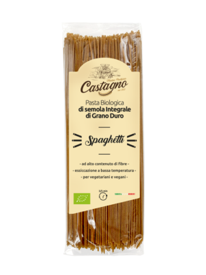 Spaghetti di semola integrale di grano duro