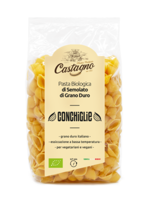 Conchiglie di semolato di grano duro