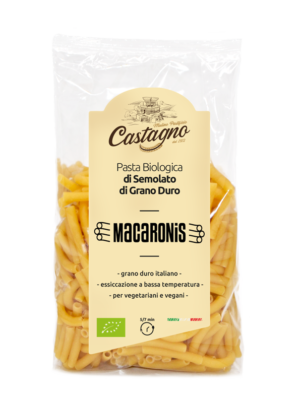 Macaronis di semolato di grano duro