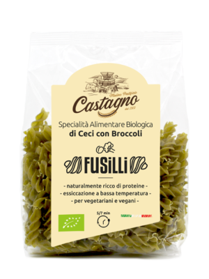 Fusilli di ceci con broccoli
