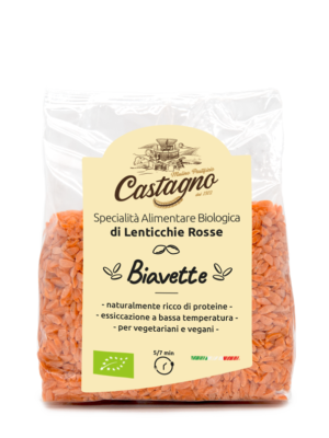 Biavette di lenticchie rosse