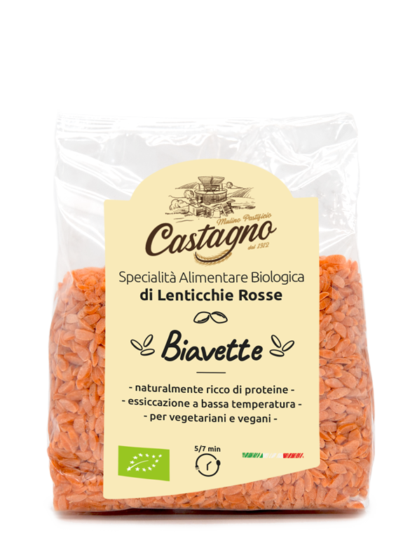 Biavette di lenticchie rosse
