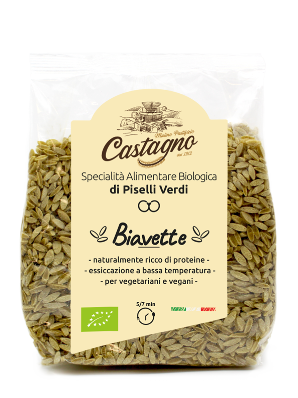 Biavette ai piselli verdi