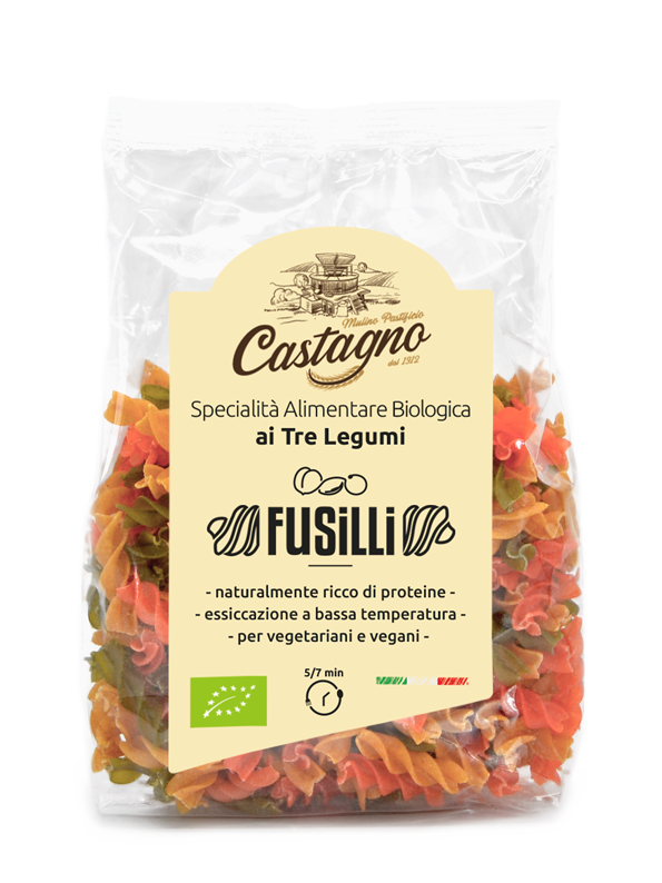 Fusilli ai 3 legumi