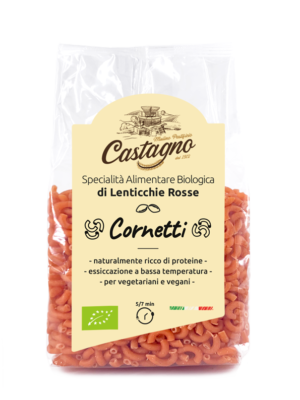 Cornetti di lenticchie rosse