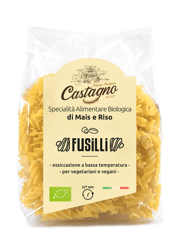 Fusilli di mais e riso
