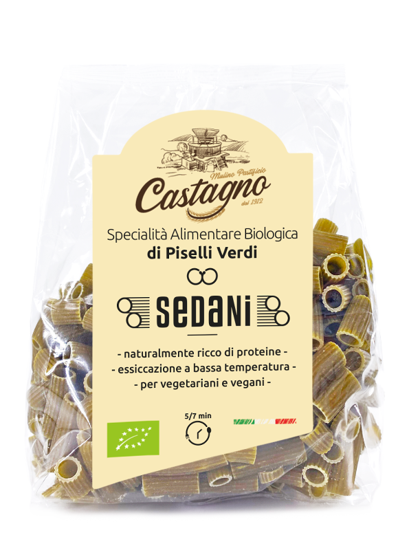 Sedani ai piselli verdi