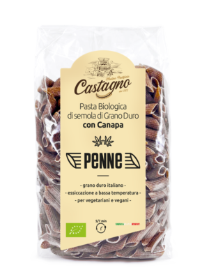 Penne di semola di grano duro con canapa