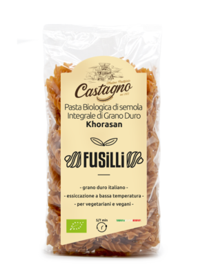 Fusilli di grano Khorasan integrale